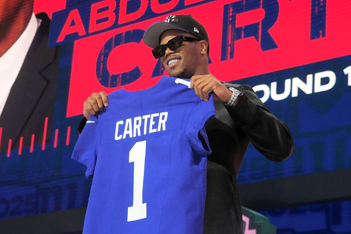 Abdul Carter, DE, Giants