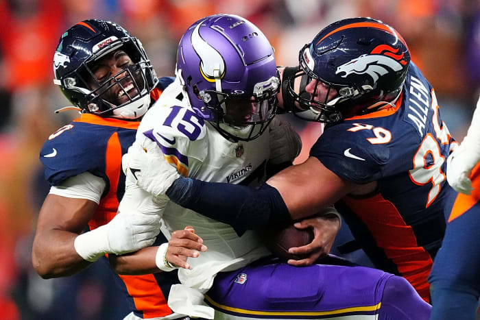 Denver Broncos' defensive line