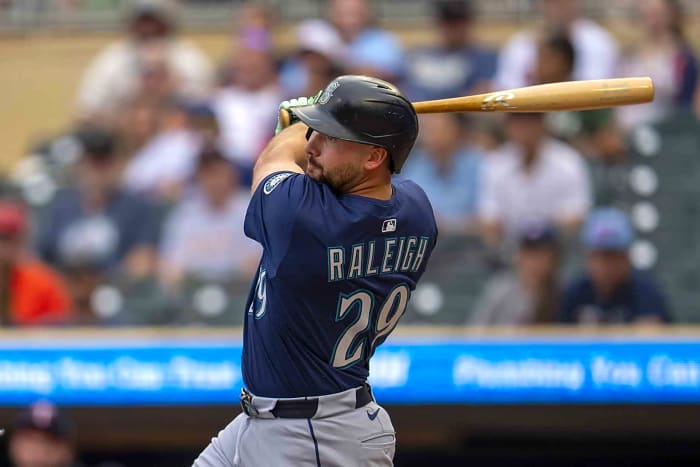  Cal Raleigh, C, Mariners (+480)