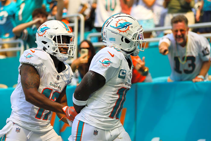 Miami Dolphins' wide receivers