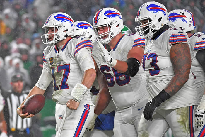 Buffalo Bills' offensive line