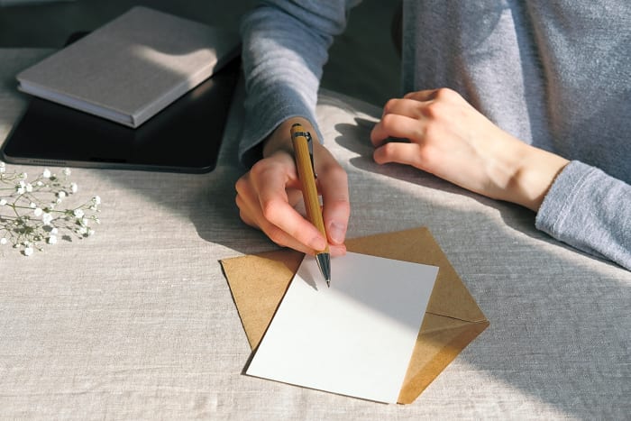 Sending letters