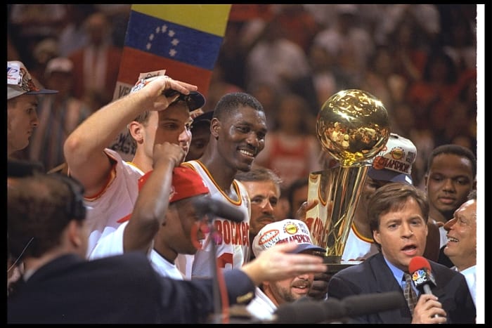 1995: Hakeem Olajuwon