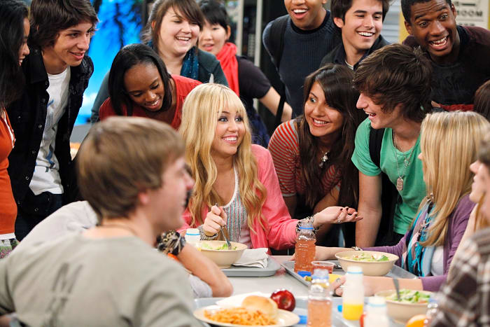 Miley Cyrus as Hannah Montana