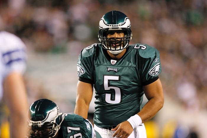 Philadelphia Eagles: Randall Cunningham/Donovan McNabb (11 seasons)