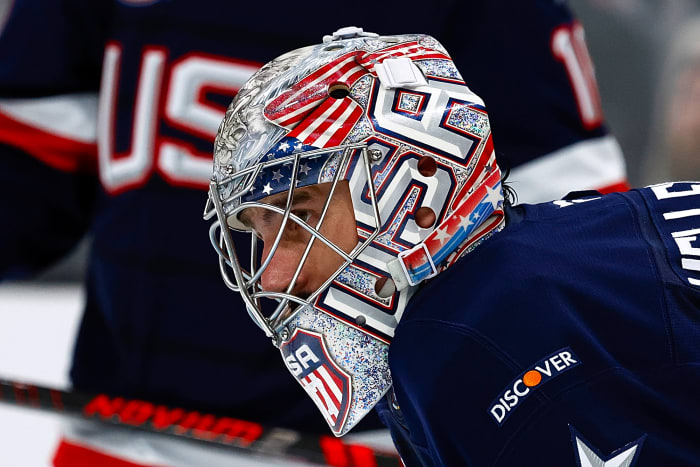 Connor Hellebuyck, Men's Hockey