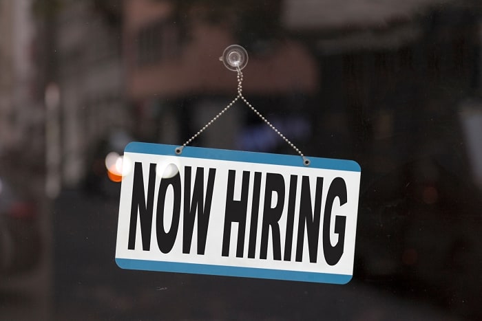 Getting a job in person