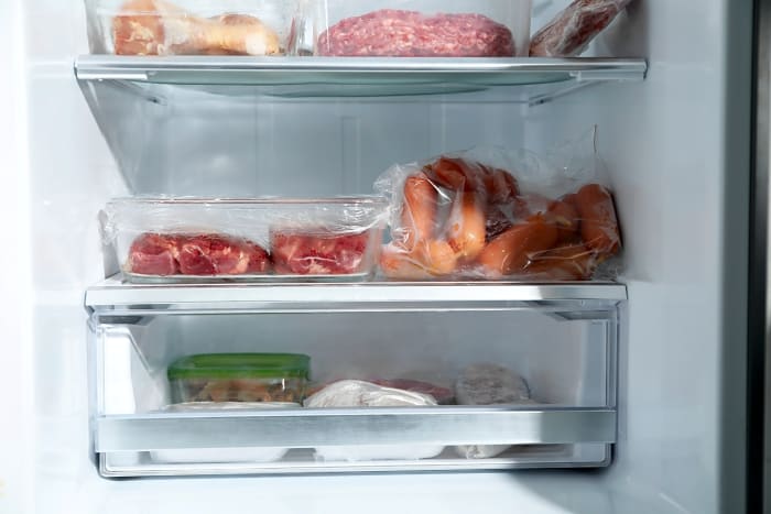 Freeze food