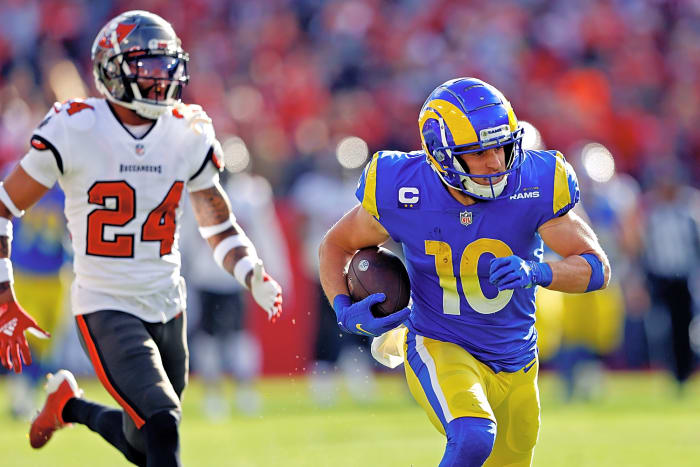 T-17. Cooper Kupp, Los Angeles Rams: 2021 NFC divisional round