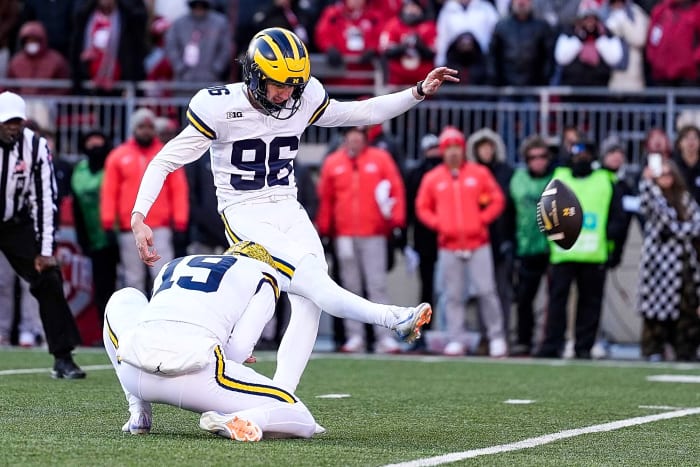 Kicker: Dominic Zvada, Michigan, Senior