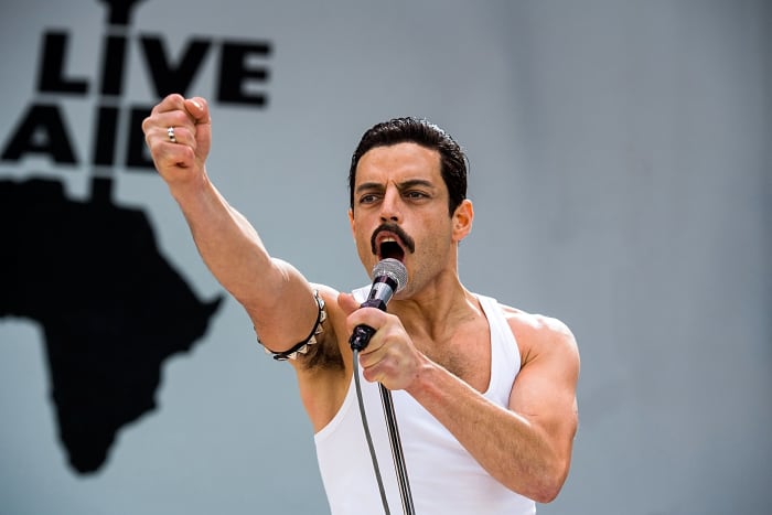 Rami Malek in 'Bohemian Rhapsody'