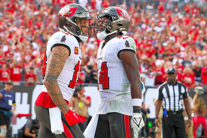 Tampa Bay Buccaneers' wide receivers