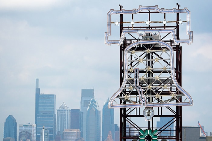 The Liberty Bell at Citizens Bank Park