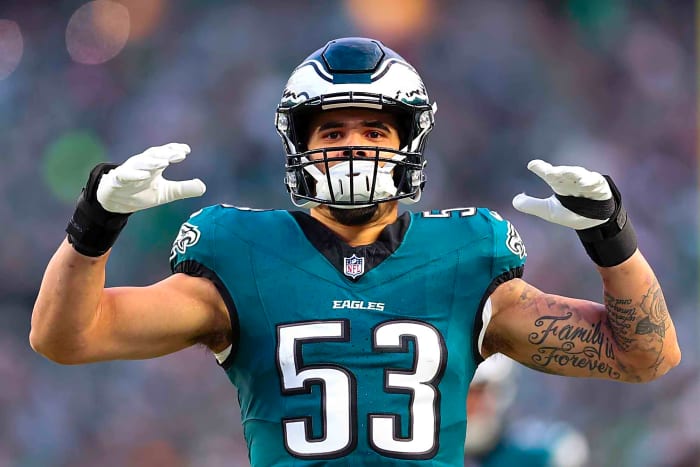 Philadelphia Eagles: Re-signed Zack Baun