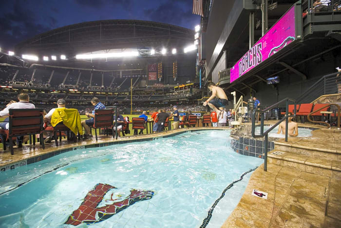 The Swimming Pool at Chase Field