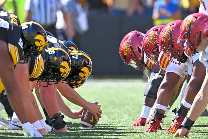 Iowa at Iowa State, Noon, Sept. 6