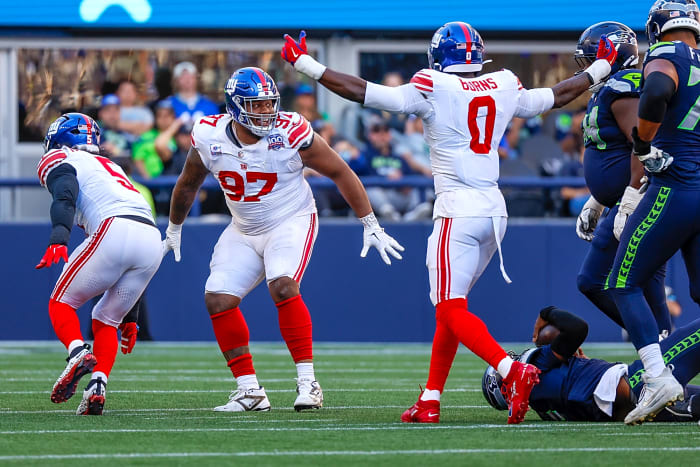 New York Giants' defensive line