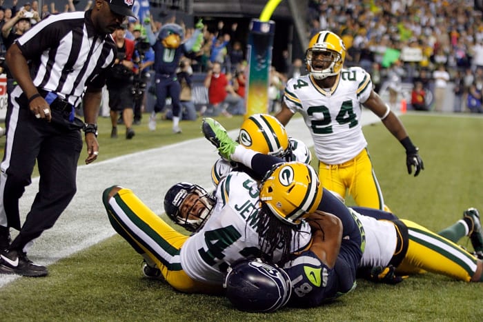 Green Bay Packers (14-12 at Seattle; Sept. 24, 2012)