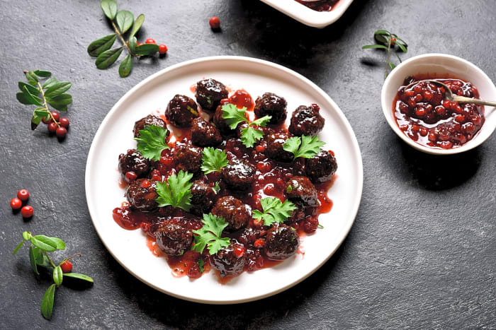 Cranberry Meatballs