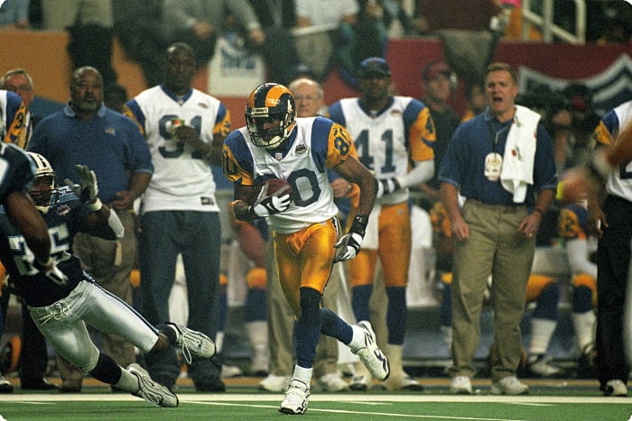 T-24. Isaac Bruce, St. Louis Rams (1999)