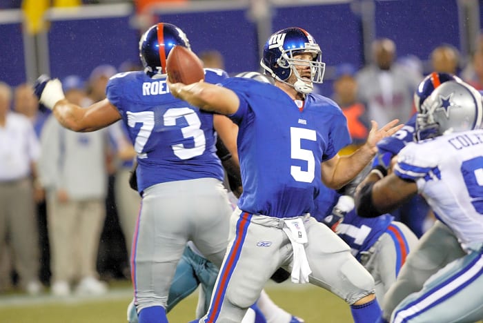 Kurt Warner (New York Giants): Kerry Collins