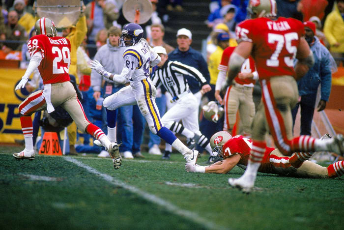 Anthony Carter, Minnesota Vikings: 1987 NFC divisional round