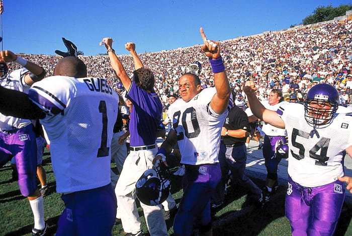 Northwestern 17, No. 2 Notre Dame 15, Sept. 2, 1995