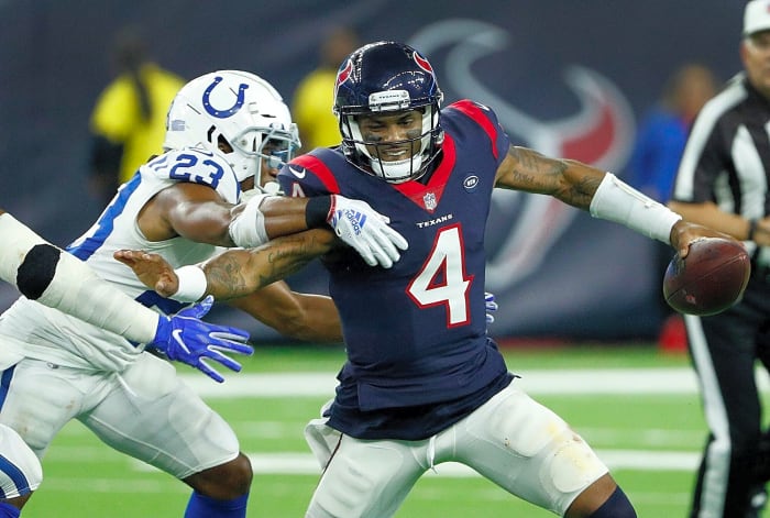 Houston Texans (21-7 vs. Indianapolis; 2018 Wildcard Playoff)