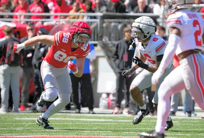 Tight End: Max Klare, Ohio State, Junior