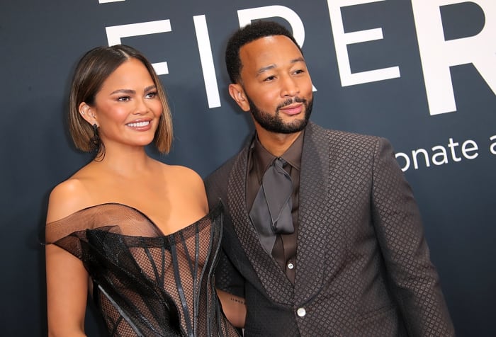 Chrissy Teigen and John Legend