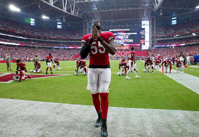 2016: Chandler Jones jumps level after Patriots trade