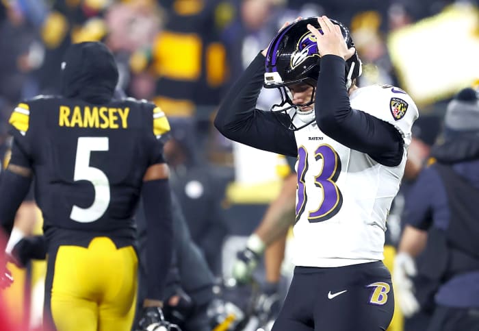 Baltimore Ravens (26-24 at Pittsburgh; Jan. 4, 2026)
