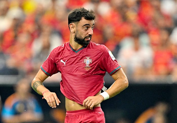 Bruno Fernandes leads the league in assists again…but it’s close
