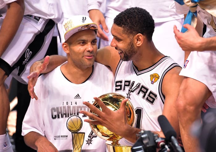 Tim Duncan and Tony Parker