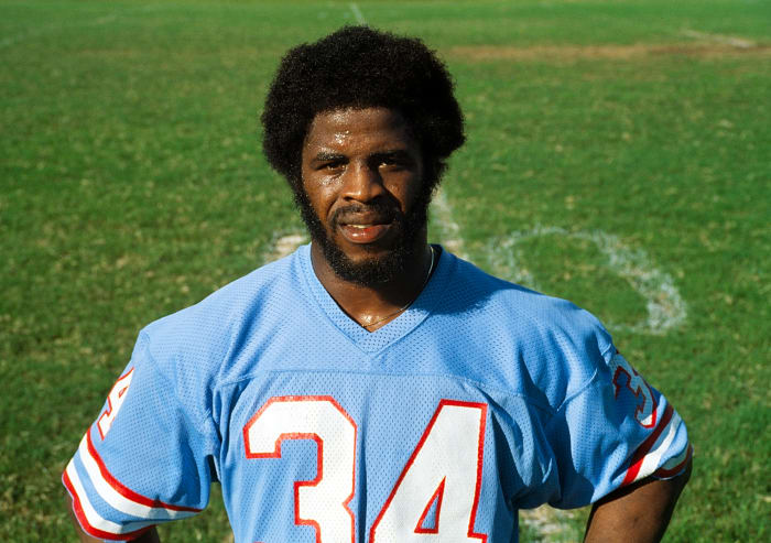 "Earl runs wild" (Dolphins at Oilers, Nov. 20, 1978)