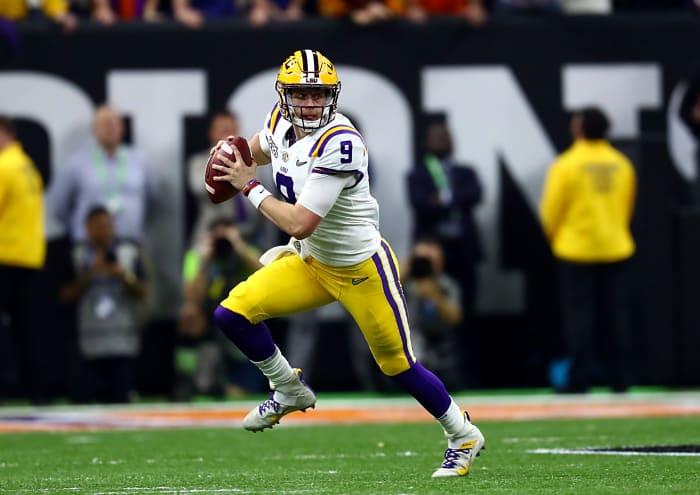 Joe Burrow's big first half sees 7 touchdowns