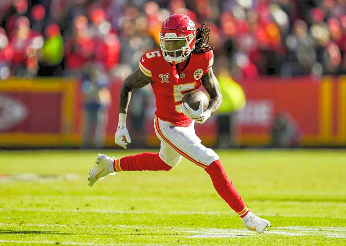 25 fantasy football sleepers you should target at your draft Marquise Brown, WR, Chiefs
