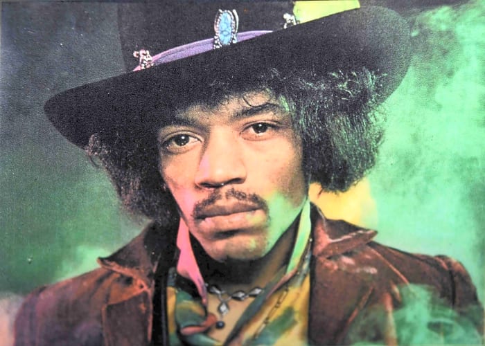 "Purple Haze," the Jimi Hendrix Experience (2:46), 1967