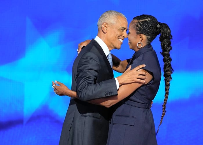 Barack and Michelle Obama