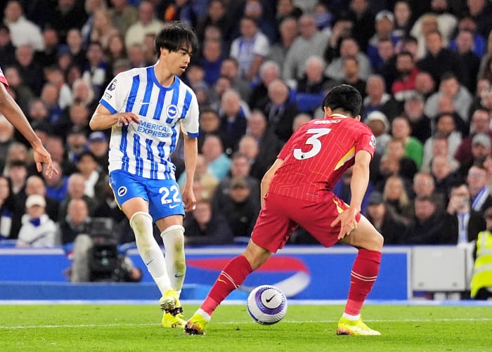 Brighton & Hove Albion: Kaoru Mitoma