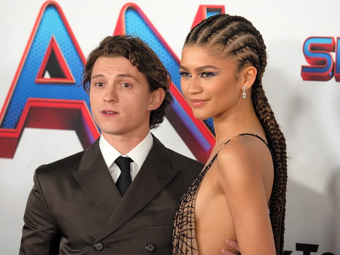 Zendaya and Tom Holland