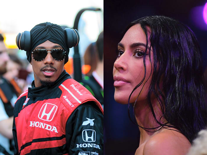 Kim Kardashian & Nick Cannon