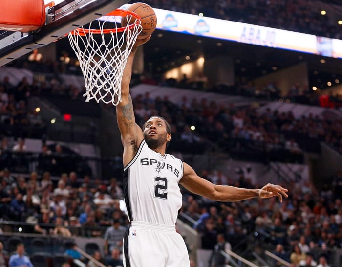 Kawhi Leonard: Quad injury (2017)