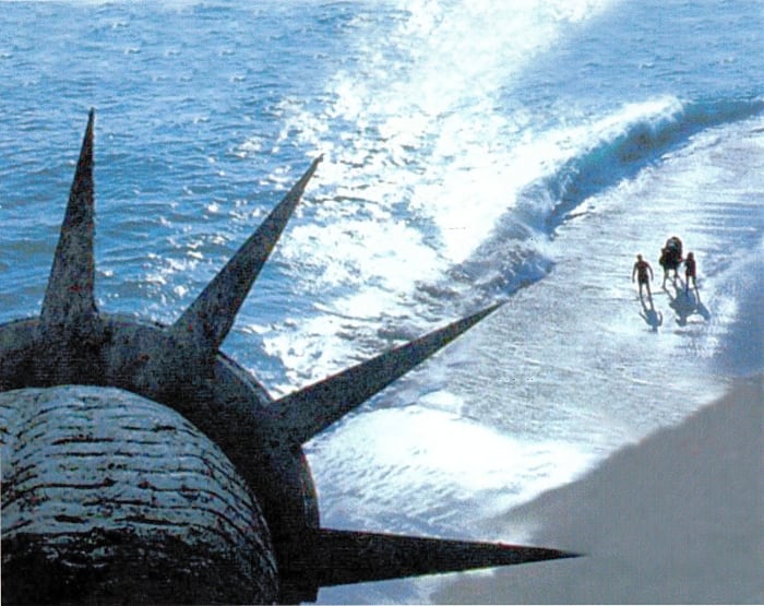 The ending of 'Planet of the Apes'