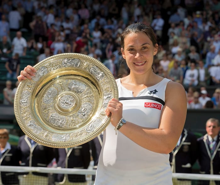Marion Bartoli won at Wimbledon