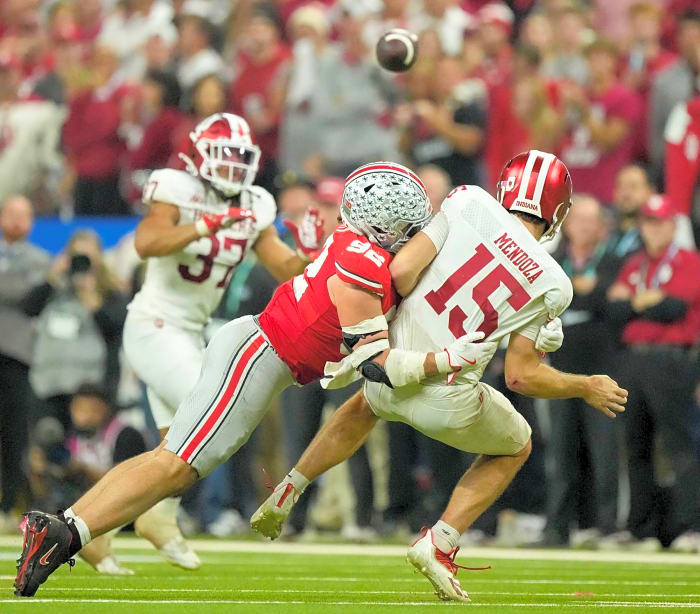 Caden Curry, Defensive End, Senior, Ohio State