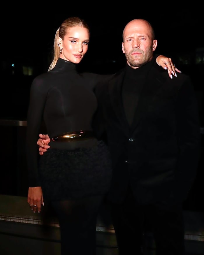 Jason Statham and Rosie Huntington-Whiteley