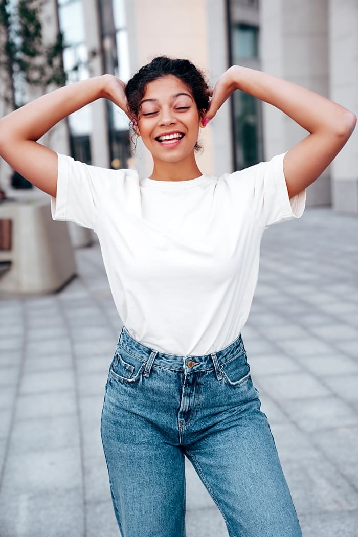 White T-shirt