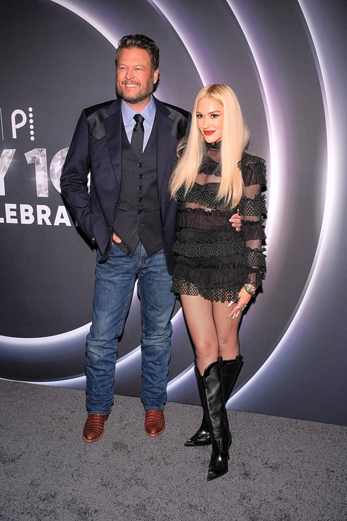 Blake Shelton and Gwen Stefani