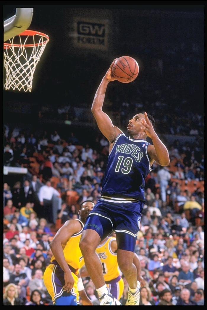 Tony Campbell, Minnesota Timberwolves, 1989-90